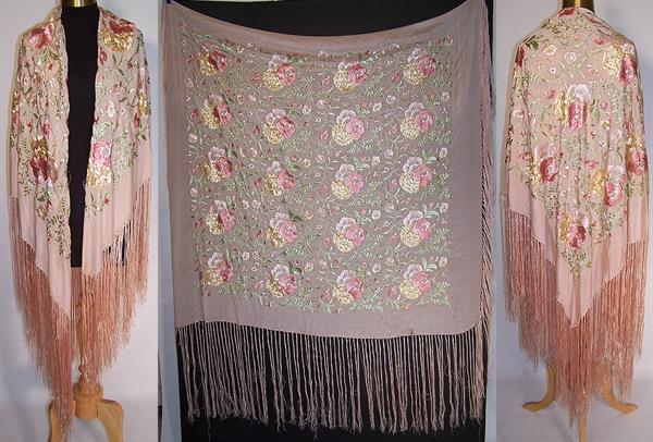 Silk Shawls with fringes